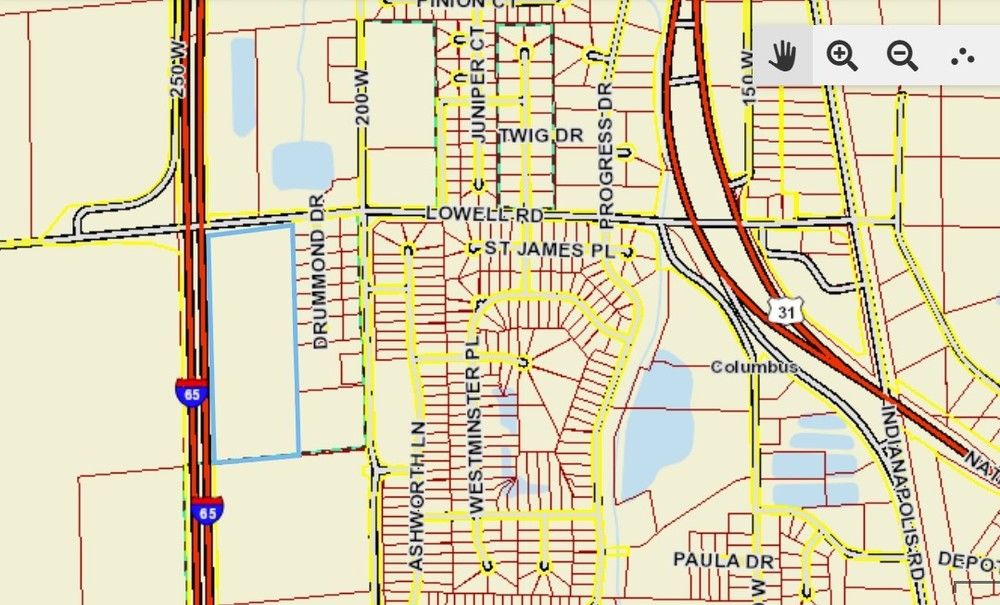 Residential/ Multifamily Development Land: 2455 W Lowell Rd, Columbus, IN 47201